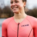 Дамски костюм за триатлон HUUB Commit Long Course Suit black/coral 3