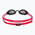 Очила за плуване HUUB Brownlee 2 Custom Air черни/червени 4