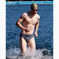 Мъжки слипове за плуване HUUB Trunk Yee gray/orange 4
