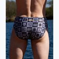 Мъжки слипове за плуване HUUB Trunk Yee gray/orange 5