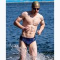 Мъжки слипове за плуване HUUB Lange Brief navy 3