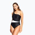 Дамски бански от една част Zoggs Lattice One Shoulder blue / white 8