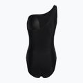 Дамски бански от една част Zoggs Lattice One Shoulder blue / white 2