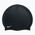 Nike Твърда силиконова шапка за плуване черна 93060-011