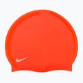 Детска плувна шапка Nike Solid Silicone оранжева TESS0106-618