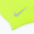 Детска шапка за плуване Nike Solid Silicone жълта TESS0106 2