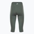 Дамски клинове Gymshark Training Cropped obsidian / green 2