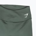 Дамски клинове Gymshark Training Cropped obsidian / green 3