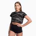 Горнище за тренировка за жени Gymshark Zone Graphic Crop black/lime