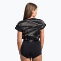 Горнище за тренировка за жени Gymshark Zone Graphic Crop black/lime 3