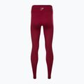 Дамски клинове Gymshark Training Full Lenght burgundy/white 6