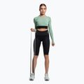Дамски клинове с изрязани крачоли Gymshark Training black/white 2
