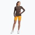 Дамски тренировъчен топ с дълъг ръкав Gymshark Vital Seamless Top brown/white 2