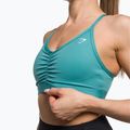 Gymshark Ruched Training Спортен сутиен fauna teal fitness 4