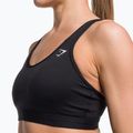 Gymshark Scoop Neck Training Спортен фитнес сутиен черен 4