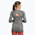 Дамски тренировъчен топ с дълъг ръкав Gymshark Flex Top charcoal grey marl 3