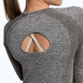 Дамски тренировъчен топ с дълъг ръкав Gymshark Flex Top charcoal grey marl 5