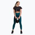 Дамски топ Gymshark KK Twins Raw Crop Top black/grey 2