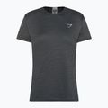 Дамски горнище за бягане Gymshark Running Top SS тъмно/сиво тренировъчна тениска 5