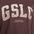 Дамски тренировъчен суитшърт Gymshark Gfx Gslc Oversized brown 7