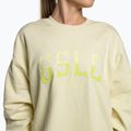 Дамски суитшърт за тренировки Gymshark Gfx Gslc Oversized жълто/бяло 4