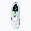 Дамски обувки за тенис Mizuno Break Shot 3 AC white and green 61GA212623 6