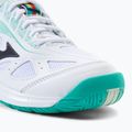 Дамски обувки за тенис Mizuno Break Shot 3 AC white and green 61GA212623 9