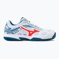 Мъжки обувки за тенис Mizuno Breakshot 3 CC white 61GC2125 2