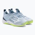 Мъжки обувки за волейбол Mizuno Wave Momentum 2 heather/white/neo lime 4