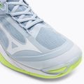 Мъжки обувки за волейбол Mizuno Wave Momentum 2 heather/white/neo lime 7