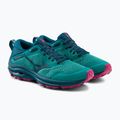 Дамски обувки за бягане Mizuno Wave Rider TT green J1GD213229 5