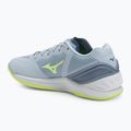 Дамски обувки за хандбал Mizuno Wave Stealth Neo heather/white/neo lime 3