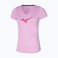 Дамска тениска за бягане Mizuno Impulse Core RB Tee pink lavender