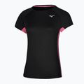 Дамска тениска за бягане Mizuno DryAeroFlow Tee black