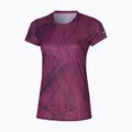 Дамска тениска за бягане Mizuno Graphic Tee magenta haze