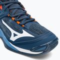 Мъжки обувки за волейбол Mizuno Wave Momentum 2 dark denim/white/scarlet ibis 7