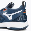 Мъжки обувки за волейбол Mizuno Wave Momentum 2 dark denim/white/scarlet ibis 12