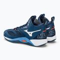 Мъжки обувки за волейбол Mizuno Wave Momentum 2 Mid dark denim/white/scarlet ibis 3