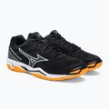 Мъжки обувки за хандбал Mizuno Wave Phantom 3 black X1GA226044 4