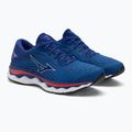 Мъжки обувки за бягане Mizuno Wave Sky 6 turquoise sea/white/cherry tomato 5