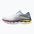 Дамски обувки за бягане Mizuno Wave Sky 6 white/ hibiscus/ buttercup 9