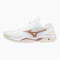 Дамски обувки за хандбал Mizuno Wave Stealth V white/rose/snow white