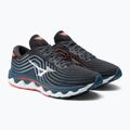 Мъжки обувки за бягане Mizuno Wave Horizon 6 navy blue J1GC222611 4