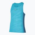 Мъжки потник за бягане Mizuno Aero Tank maui blue