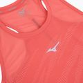 Дамски потник за бягане Mizuno Aero Tank sunkissed coral 3