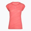 Дамска тениска за бягане Mizuno Aero Tee sunkissed coral