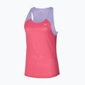 Дамски потник за бягане Mizuno DryAeroFlow Tank sunkissed coral