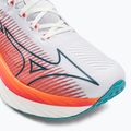 Mizuno Wave Rebellion Pro бяло-оранжеви обувки за бягане J1GC231701 7