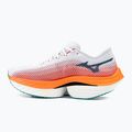 Mizuno Wave Rebellion Pro бяло-оранжеви обувки за бягане J1GC231701 10