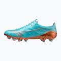 Мъжки футболни обувки Mizuno Alpha JP Mix blue curacao/snow white/redbsatin 12